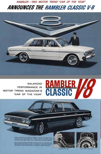Rambler 1963 motor - 1963, trend