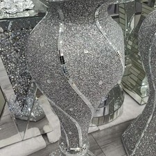 Shiny Silver Sparkly Mirror