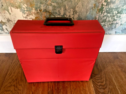 Bright red 1980s - 1x, 12"/lp