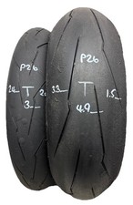 Pirelli Diablo Supercorsa V3 120/70zr17 & 180/60zr17 Pair Part Worn Tyres P26
