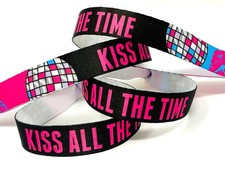 Kiss All The Time Wristband -
