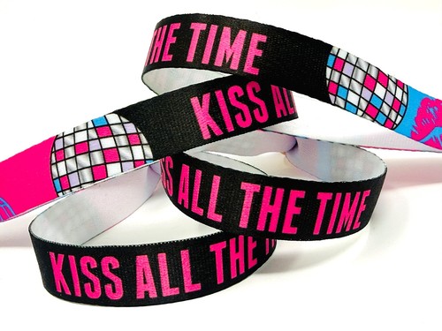 Kiss all the time wristband - kiss,