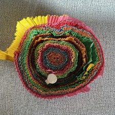 Vintage Crepe Paper Christmas Streamer