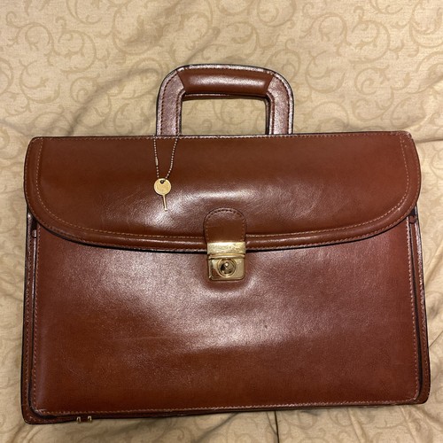 Vintage tan brown leather - vintage,