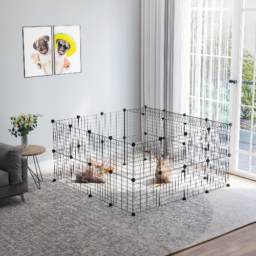 Pet playpen metal wire - pet, fence