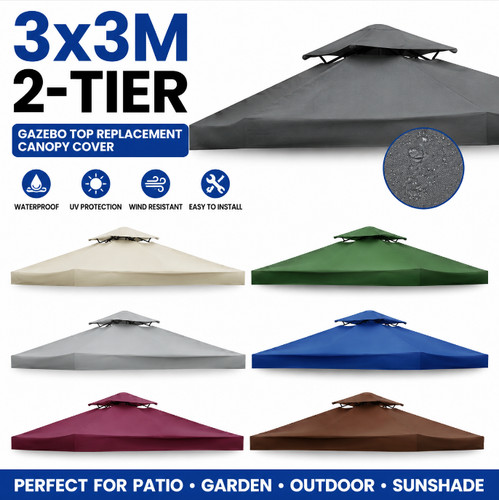 3x3m gazebo top - 3x3m,