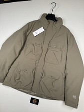 CP Company 220A  Micro-M Down Field Jacket in Walnut  -   XXL.    / 27.5” P2P