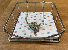 Chrome Serviette Napkin Holder