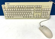Vintage IBM Keyboard and mouse