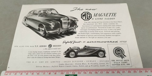 1953 za magnette uk - tf, &