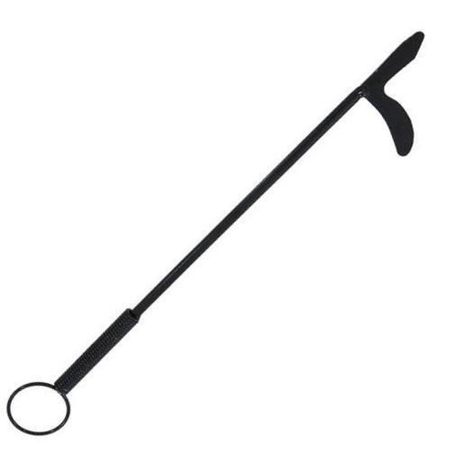 Steel chimenea poker black - 18",