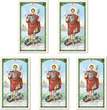 H HOLLY LINES St. Expedite Prayer Cards Patron Saint of Urgent Cases - 5 Packs