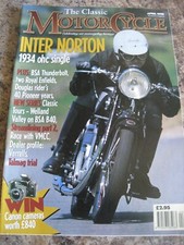 THE CLASSIC MOTORCYCLE APR