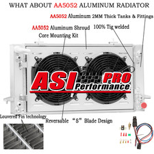 3 Row Radiator Shroud Fan For