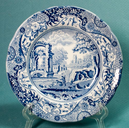 Spode blue italian - blue, 6-1/8"