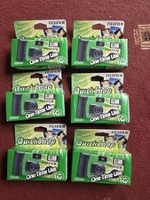 Fujifilm QuickSnap Disposable Flash Camera (Pack of 6) 10/2026 Expiry Date 