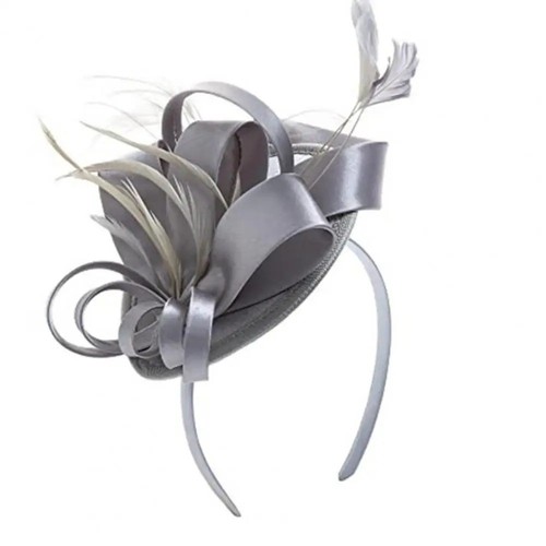 Big saucer sinamay headband - big,