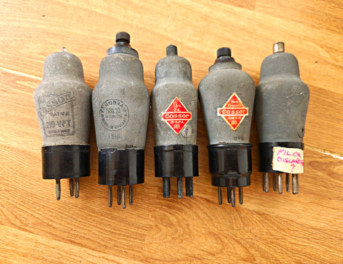 Vintage cossor radio valves - vintage,