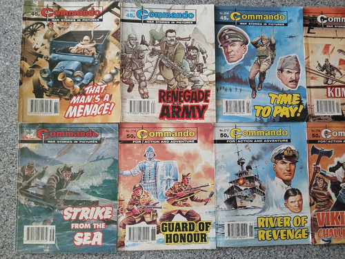 Commando comics job lot - commando, bundle