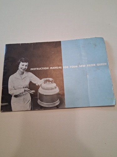 Filter queen 1966 - filter, instruction