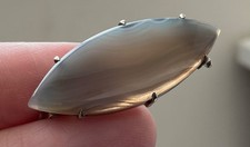 Antique Victorian Natural Scottish Agate Brooch