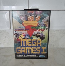 SEGA Mega Drive Mega Games 1 - Cased 16 Bit Cartridge with World Cup Manual