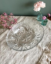 Vintage Pressed Glass