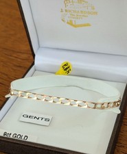 9 Carat Yellow Gold 21cm/8.5in
