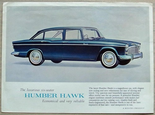 Humber hawk series - iv, saloon