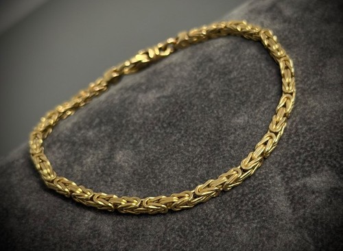 9ct fully hallmarked byzantine - fully,