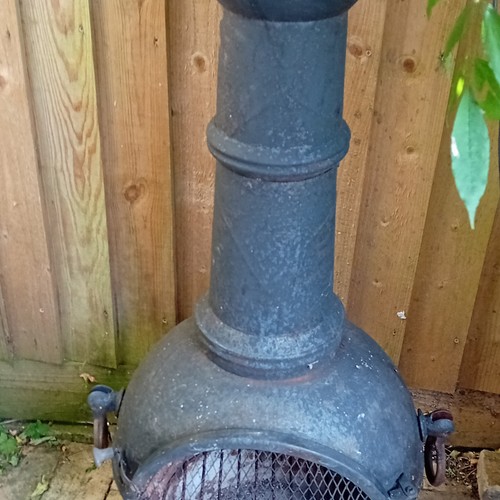 Outdoor black metal - outdoor, chiminea