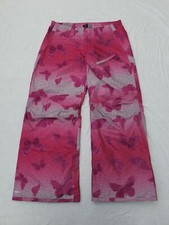 Nike acg Women Storm Fit Ski/snow Trousers/Pants Pink With Butterflies Size20/22