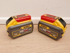 DeWalt DCB547 54V 18v 9 AH Flexvolt  Li-Ion Batteries x 2