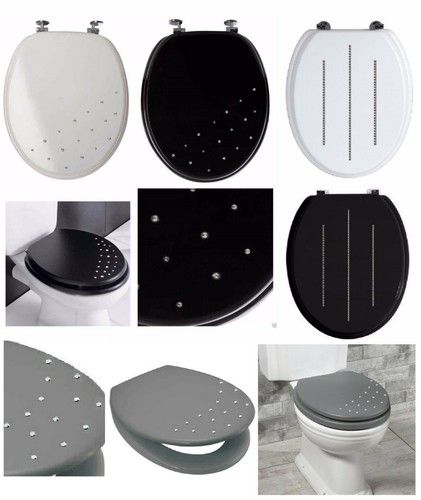 Luxury diamante wooden mdf - mdf, wc