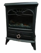 Log Effect Free Standing Stove Fire 9307 2kW Adjustable Log Flame Effect