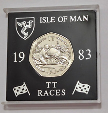 1983 ISLE OF MAN 50p Fifty