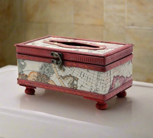 Vintage tissue storage - storage, box