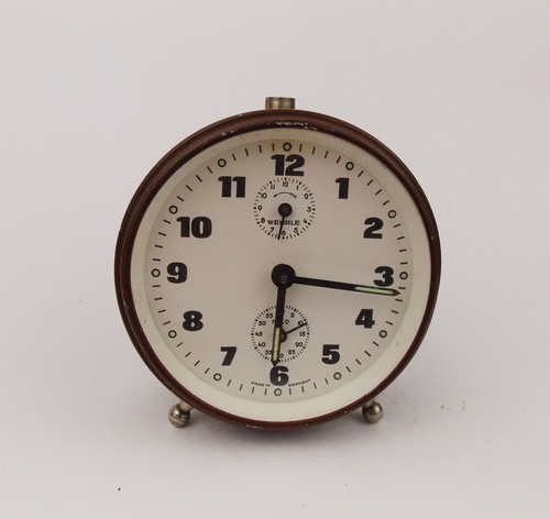 Vintage 1960s alarm clock - alarm,