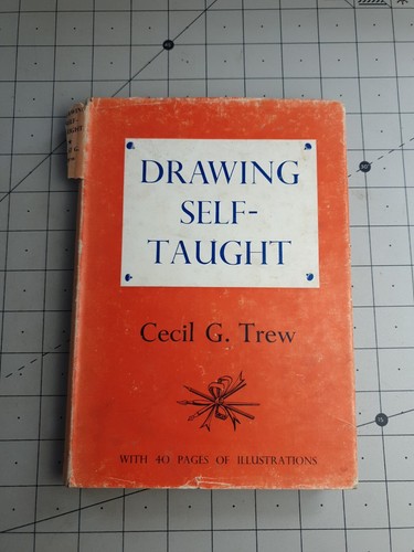 Drawing self taught cecil trew - self,