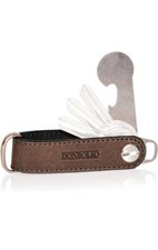 Donbolso Key Organiser Leather With Bottle Opener N Shopping TrolleyKeychain Set