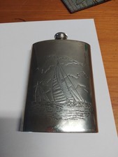 Hip flask pewter 160g - flask,