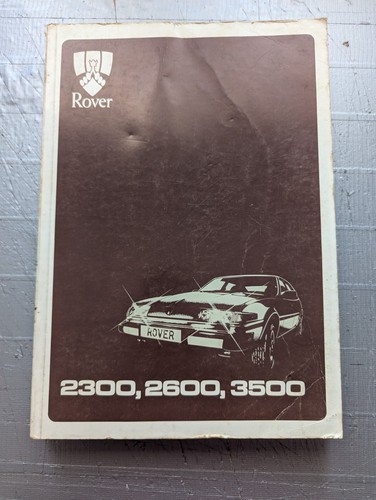 Rover sd1 2300 2600 - sd1, 3500