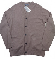 M&S Mens Brown Pure Lambswool