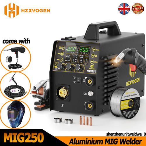 Hzxvogen 200a gas gasless - gas/gasless, mig