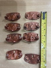6 X Ornate Metal Drop Down Handles