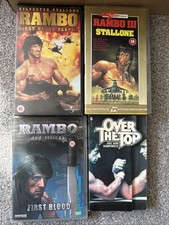 Sylvester Stallone Book, VHS