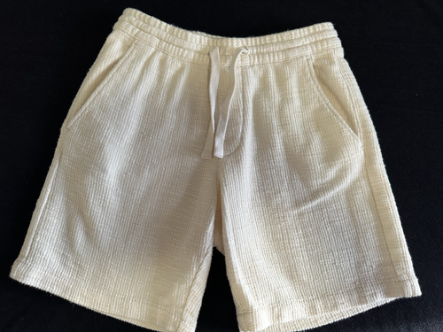 Zara cream high waist ribbed - zara,