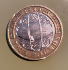 Rugby World Cup 1999 £2 Two