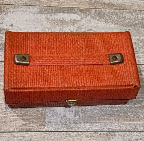 Vintage 1970s orange vinyl - vintage,