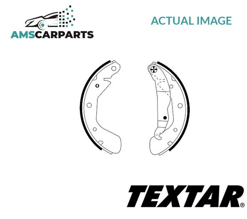 Brake shoe kit set rear - shoe,